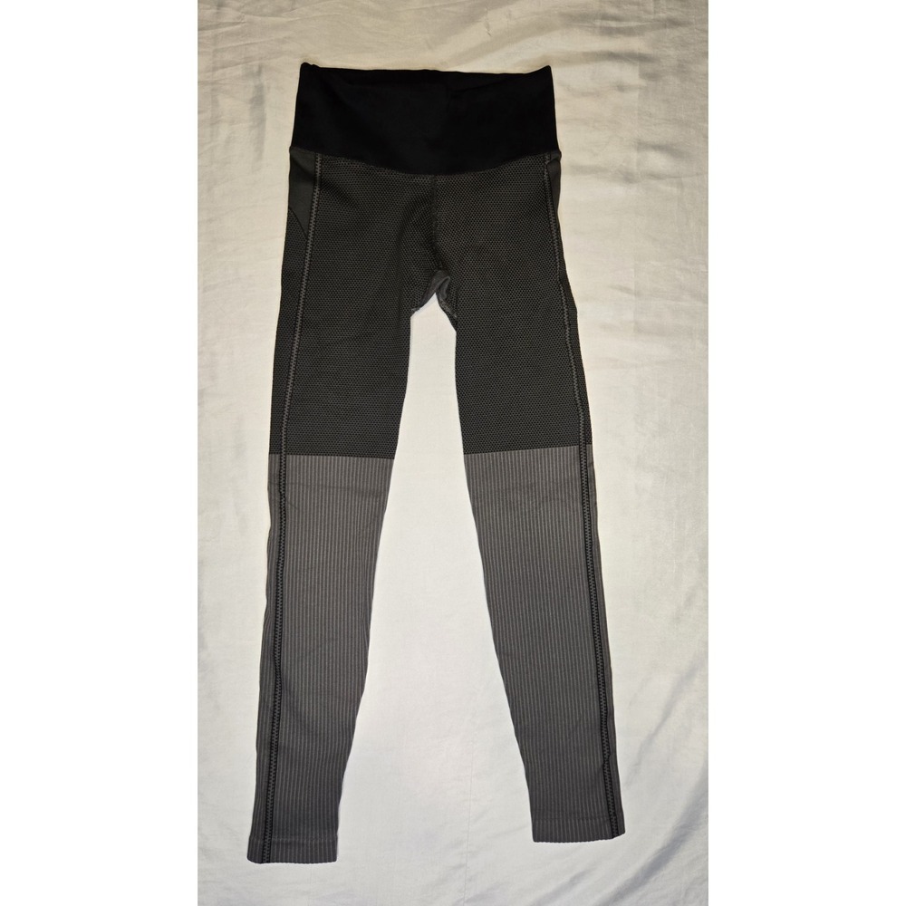 Athleta Flurry Colorblock Base Layer Tight Leggings Small Compression Retail $89